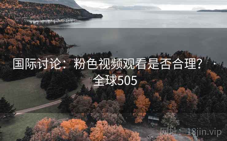 国际讨论：粉色视频观看是否合理？ · 全球505  第2张